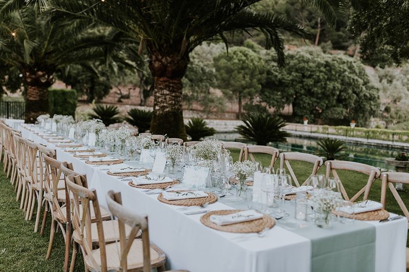 Como colocar los invitados en el banquete de bodas